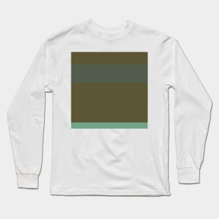 A capital collection of Camo Green, Beige, Grey/Green, Oxley and Ebony stripes. Long Sleeve T-Shirt